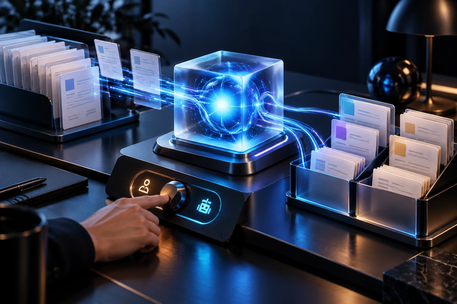 Команда анализирует задачу для внедрения AI